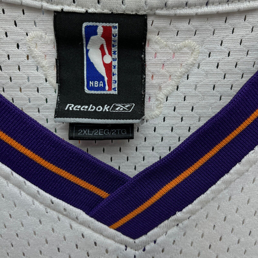 #13 Steve Nash Phoenix Suns Reebok Authentics Vintage Jersey Size 2XL White NBA