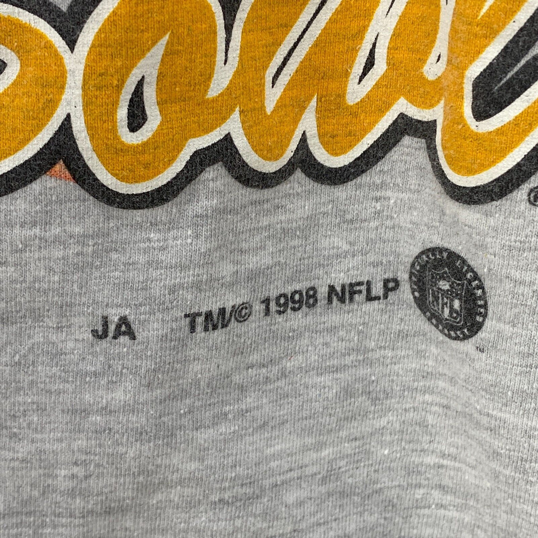 All I Want For Chrsitmas Is A Superbowl 1998 NFL Vintage Gray T-shirt Size XL