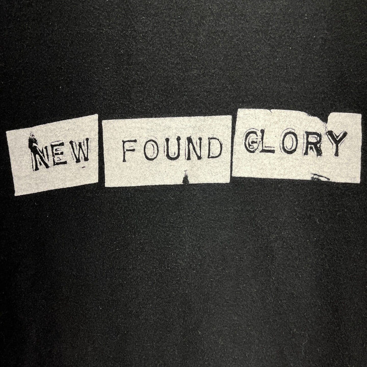 Vintage New Found Glory Head On Collision Bruised and Broken Black T-shirt S