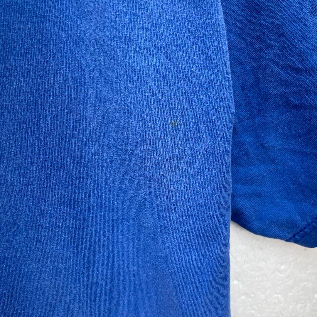 Vintage Quebec Nordiques NHL Hockey Blue T-shirt Size S