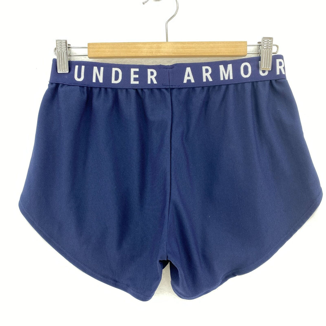 UNDER ARMOUR Navy Blue Running Breathable Shorts Size S