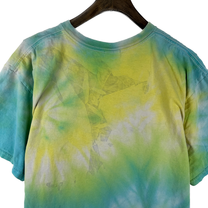 Vintage I Tied It I Dyed It Ben And Jerry's Tie Dye Green T-shirt Size L