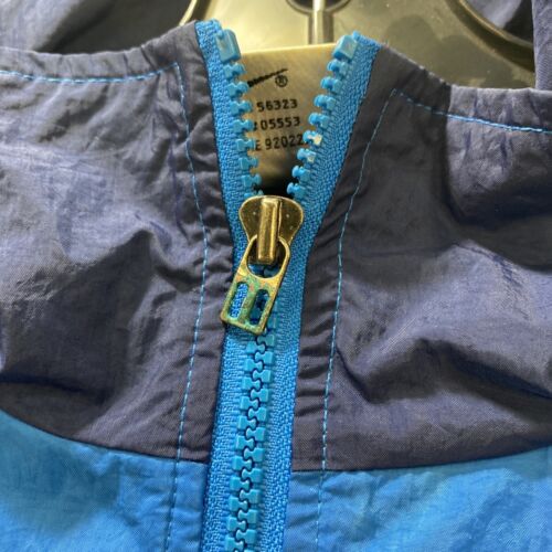 Vintage Nike Full Zip Blue Light Track Jacket Size XL