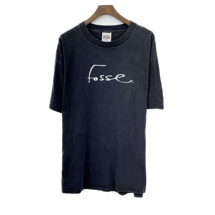 Vintage Robert Louis Fosse Actor Black T-shirt Size XL Tee