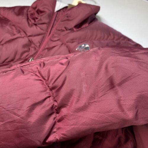 Nike ACG Women's Quilted Full Zip Puffer Jacket Size M Burgundy