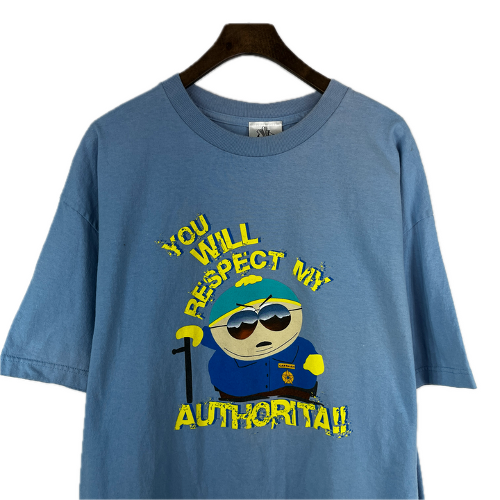 Vintage (Comedy Central) - South Park Cartman My Authorita T-Shirt 1990s X-Large