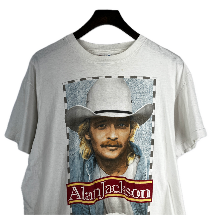 Vintage - Alan Jackson A Lot About Living And A Little About Love T-Shirt 1990s