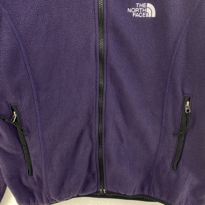 Vintage The North Face Denali Full Zip Purple Fleece Jacket Size L Women's
