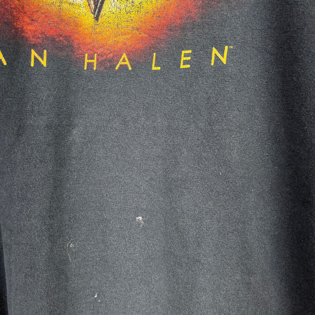 Vintage Van Halen Tour 2004 Rock Band Black T-shirt Size S