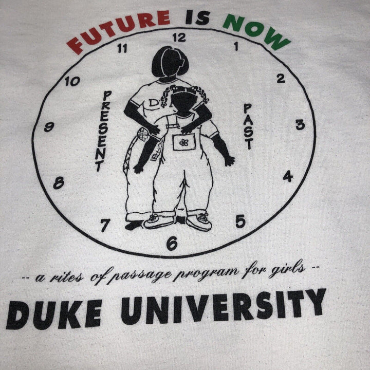 Duke University I Am A Ndada Vintage White T-shirt Size XL Single Stitch
