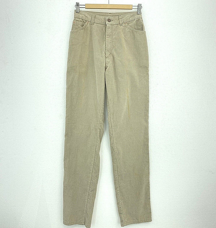 Levi's Strauss Women's Vintage Tan Corduroy Pant Size 10