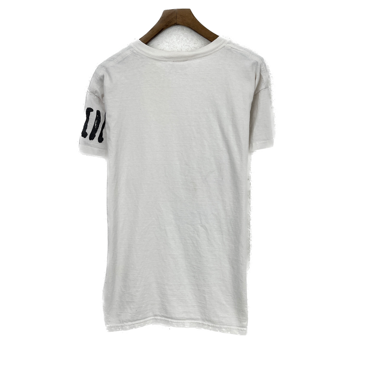 Vintage Nike Abstract Print White T-shirt Size L
