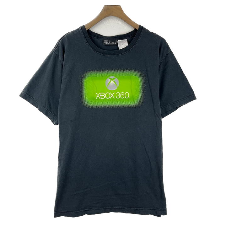 Vintage Xbox 360 Graphic Print Black T-shirt Size M