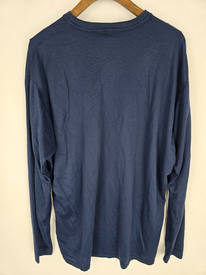 Vintage Patagonia Capilene shirt Mens XL Blue Long Sleeve Lightweight Baselayer