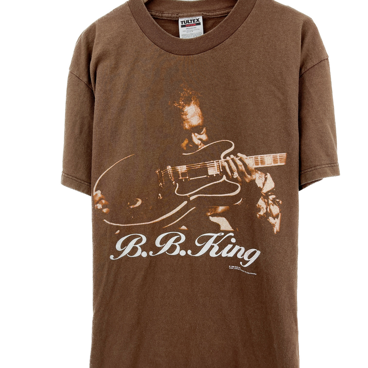 Vintage B. B. King King Of The Blues Worldwide Tour 1998 Brown T-shirt Size L