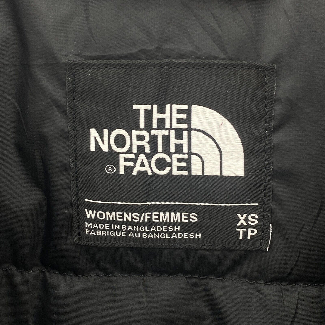 The North Face Women's Green Coat Hooded Jacket Size XS Full Zip Insulated