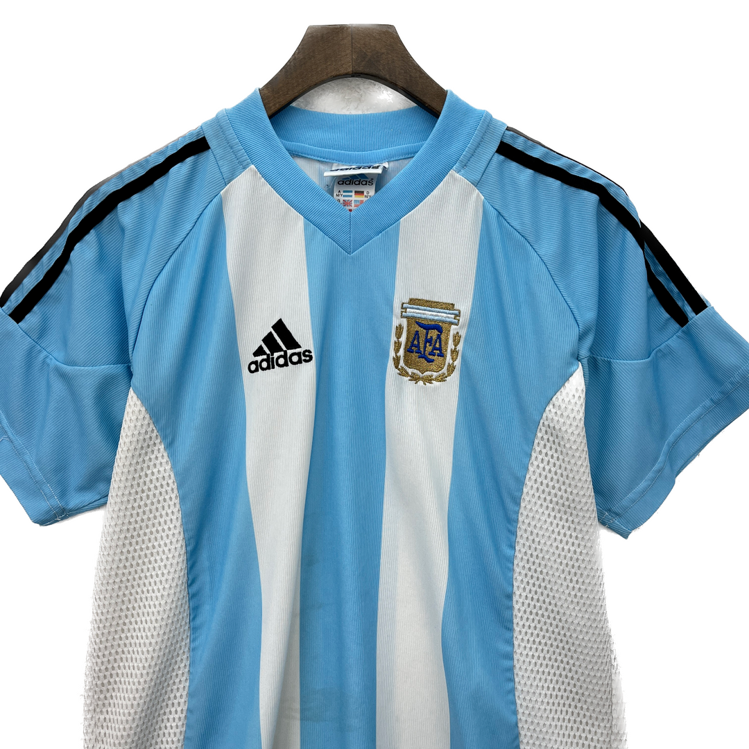 Adidas Argentina National Football Team Soccer Vintage Jersey Size M Blue