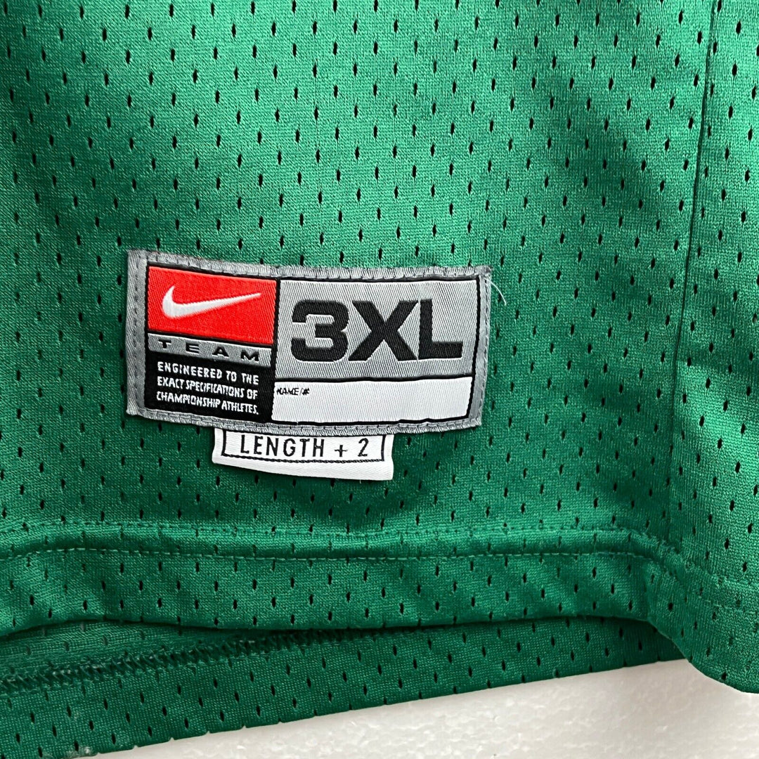Vintage Nike Boston Celtics #34 Paul Pierce NBA Sleeveless Green Jersey Size 3XL