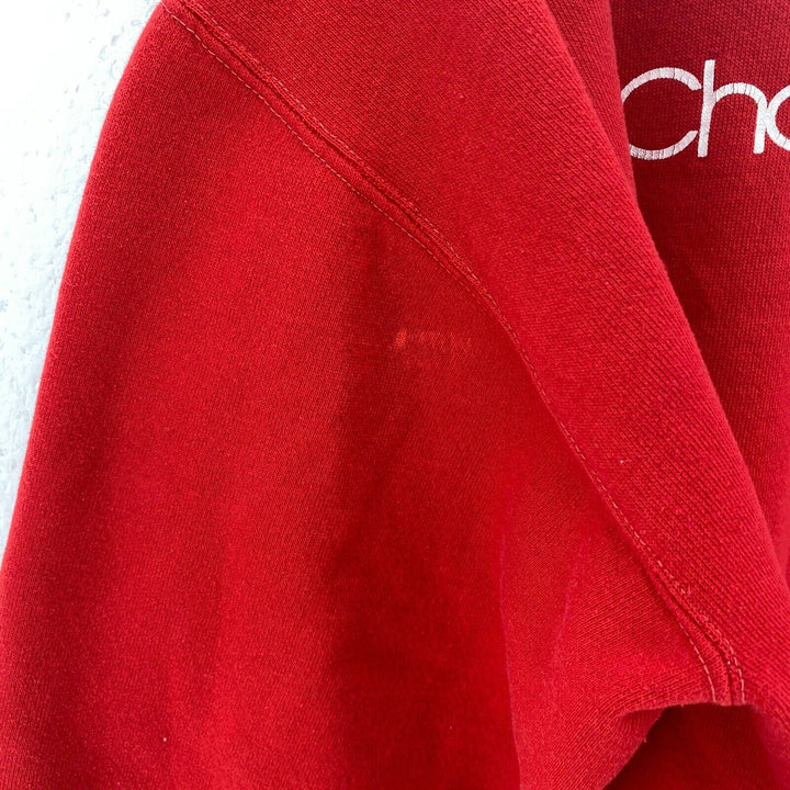 Vintage Graphic 1960s Russel Red Embroidered Sweatshirt