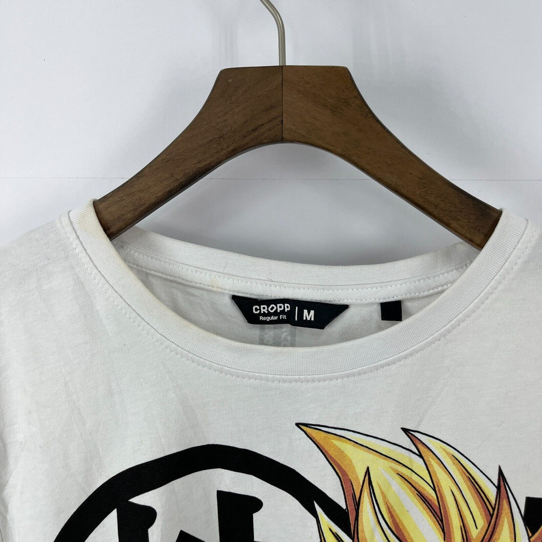 Dragon BAll Z Capsule Collection Goku Graphic Print Shirt White Size M