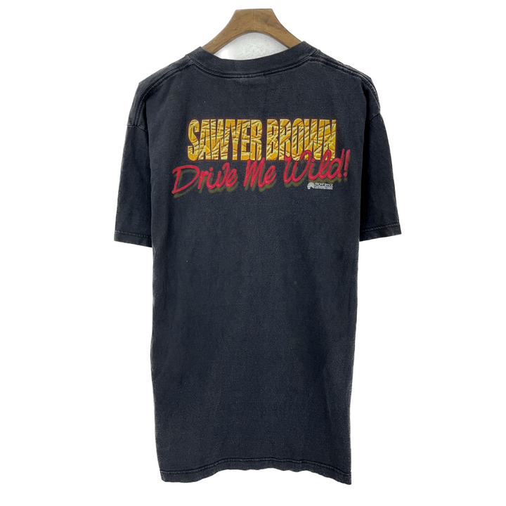 Vintage Drive Me Wild Sawyer Brown 1999 Black T-shirt Size L