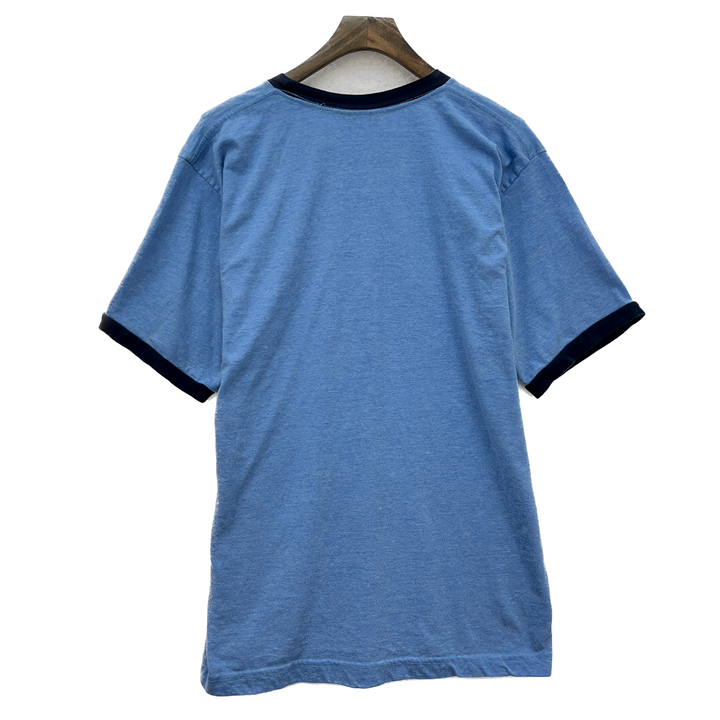 Vintage Mighty Mouse 2002 Blue Ringer T-shirt Size L Passing 4 Sane