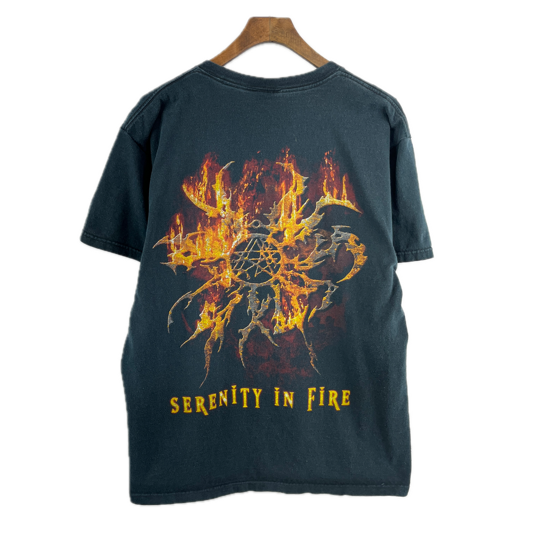 Kataklysm Serenity in Fire Band Death Metal T-Shirt AOP Black Size M