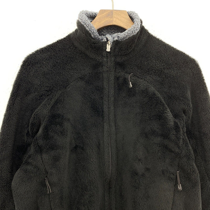 Vintage Patagonia R Full Zip Black Fleece Jacket Size M Women's