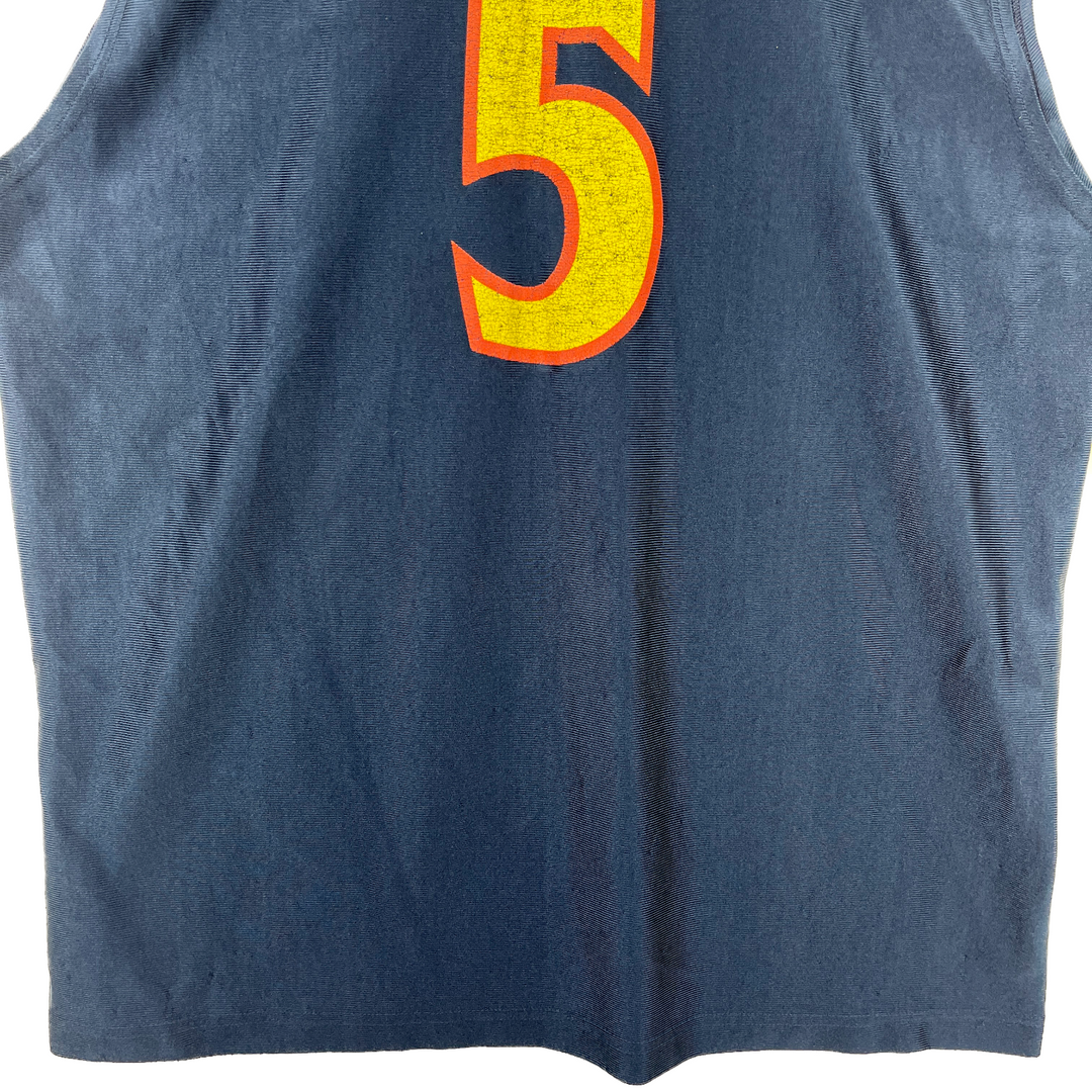 Vintage Golden State Warriors NBA Baron Davis Basketball Jersey Size XL