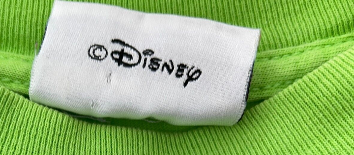 Vintage Disney Monster Inc Mike Wazowski Movie Promo T-shirt Green Size M