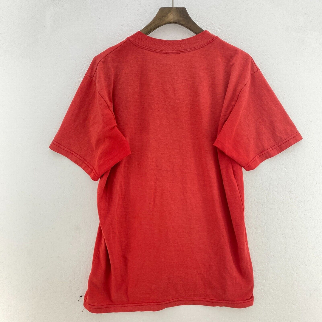 Vintage Coca Cola Hebrew Red T-shirt Size M