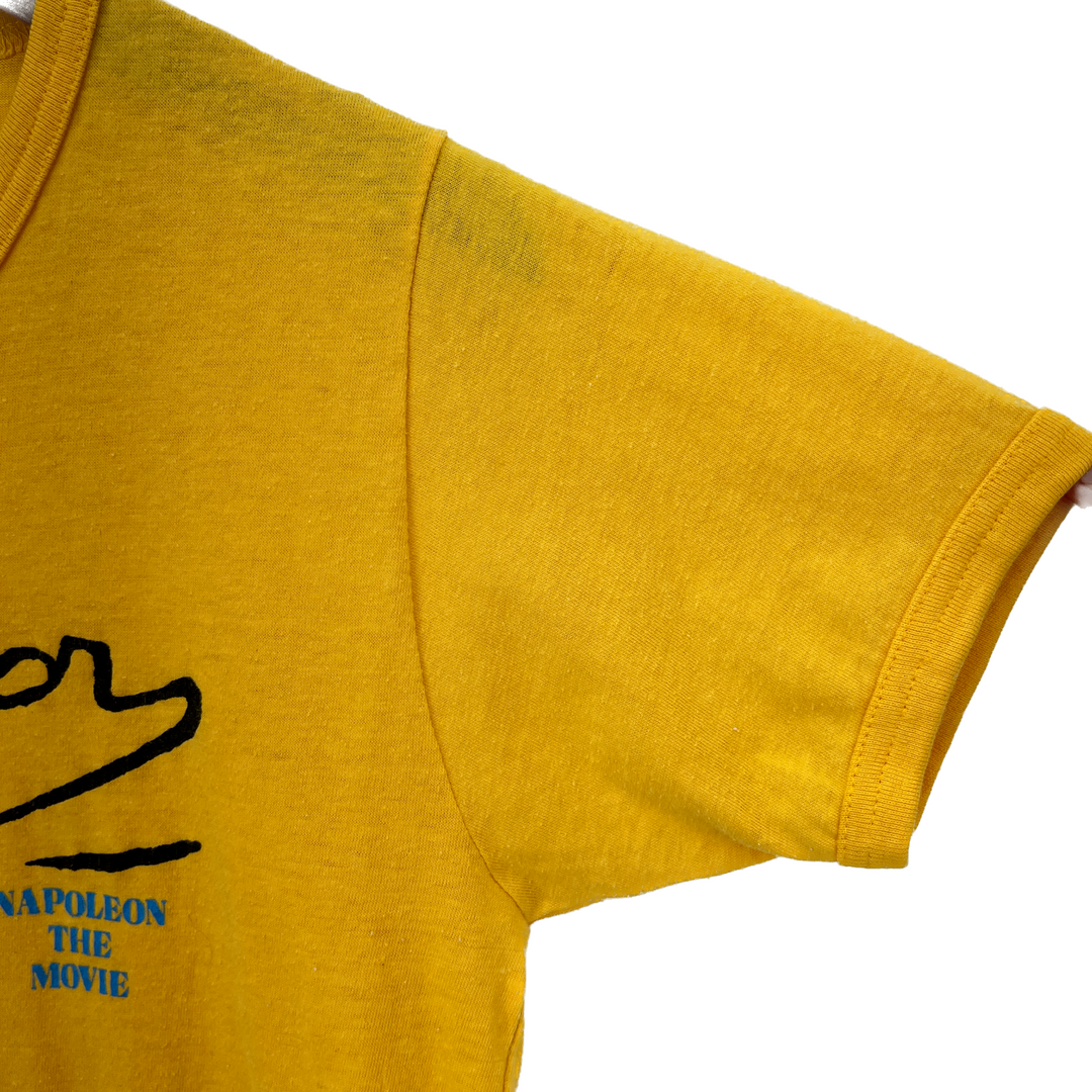 Vintage NapoleonThe Movie Yellow T-shirt Size S