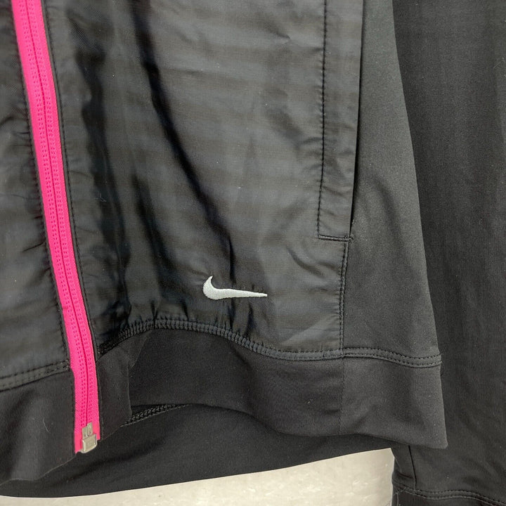 Nike Golf Performance Full Zip Black Activewear Jacket Size XS