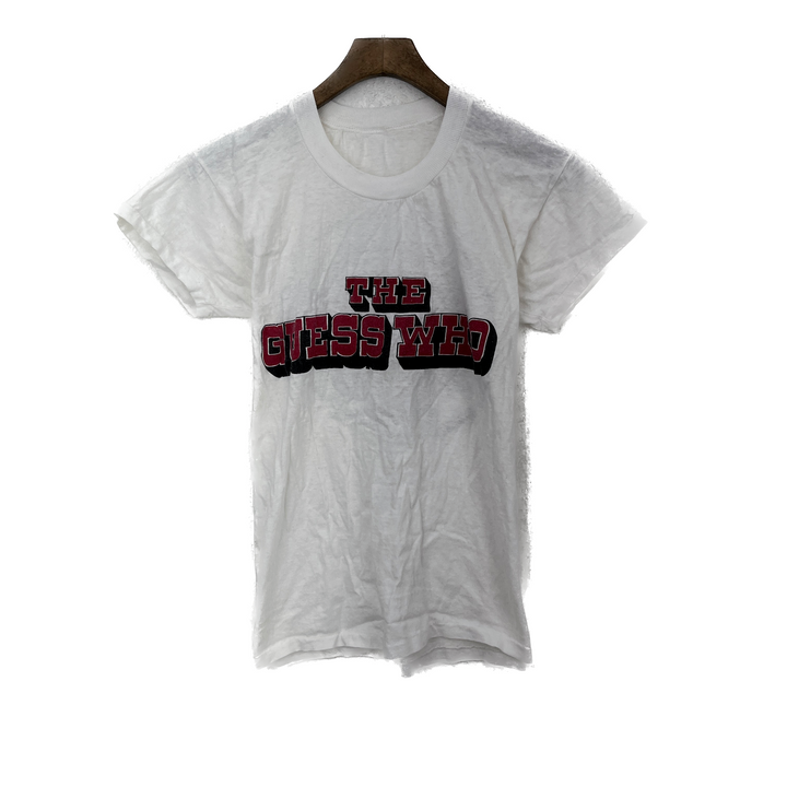 Vintage The Guess Who Canada Spring Tour White T-shirt Size XS