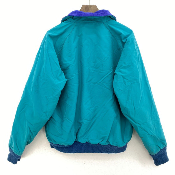 Vintage L.L.Bean Full Zip Blue Jacket Size M Women's Fleece Lined