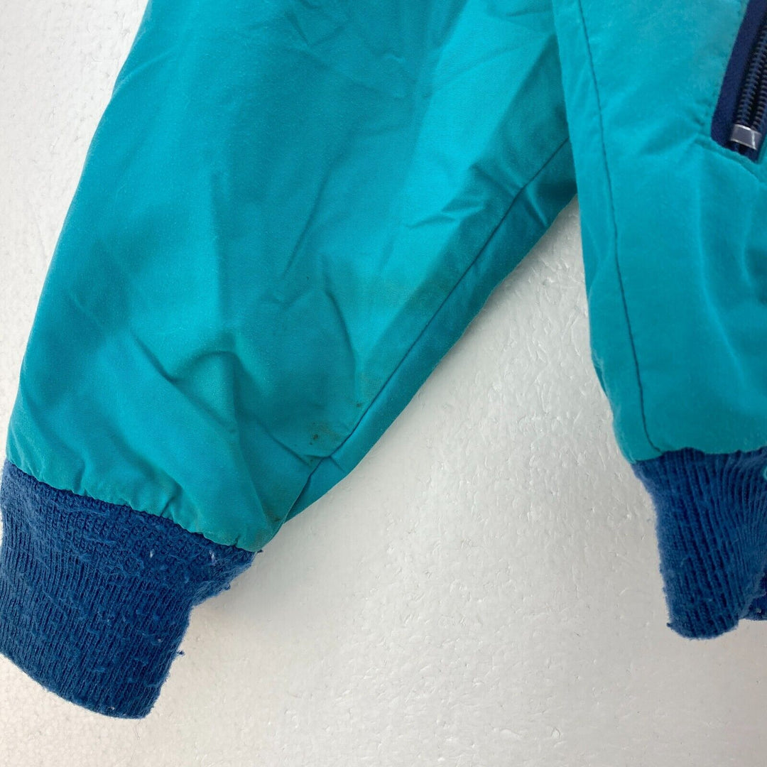 Vintage L.L.Bean Full Zip Blue Jacket Size M Women's Fleece Lined