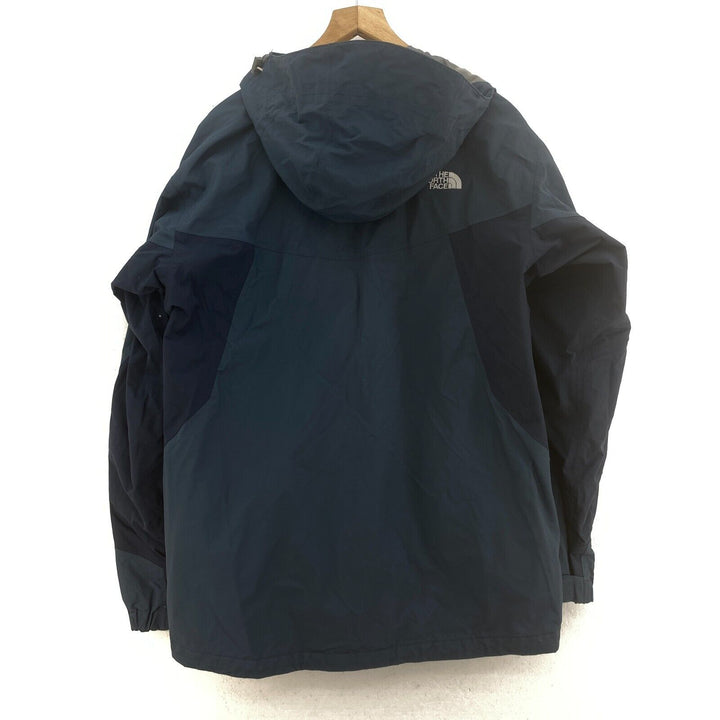 The North Face Hooded Windbreaker Vintage Blue Jacket Size L