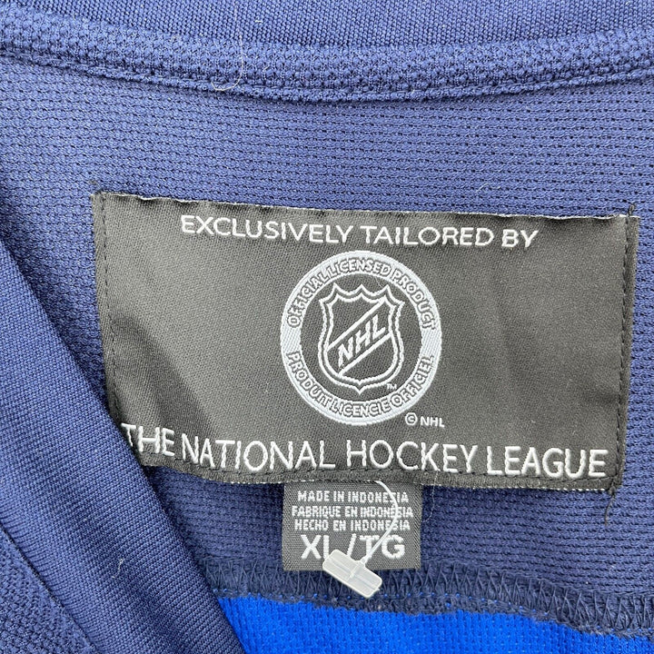 Vintage St. Louis Blues NHL Blue Jersey Size XL V-Neck Hockey