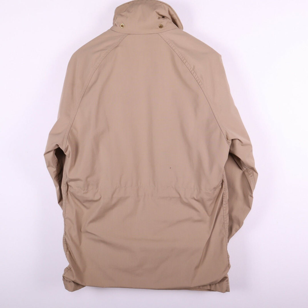 Wool Rich Beige Insulated Parka Mid Length Size XL