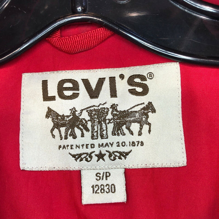 Levi's Vintage Shell Red Jacket Full Zip Size S
