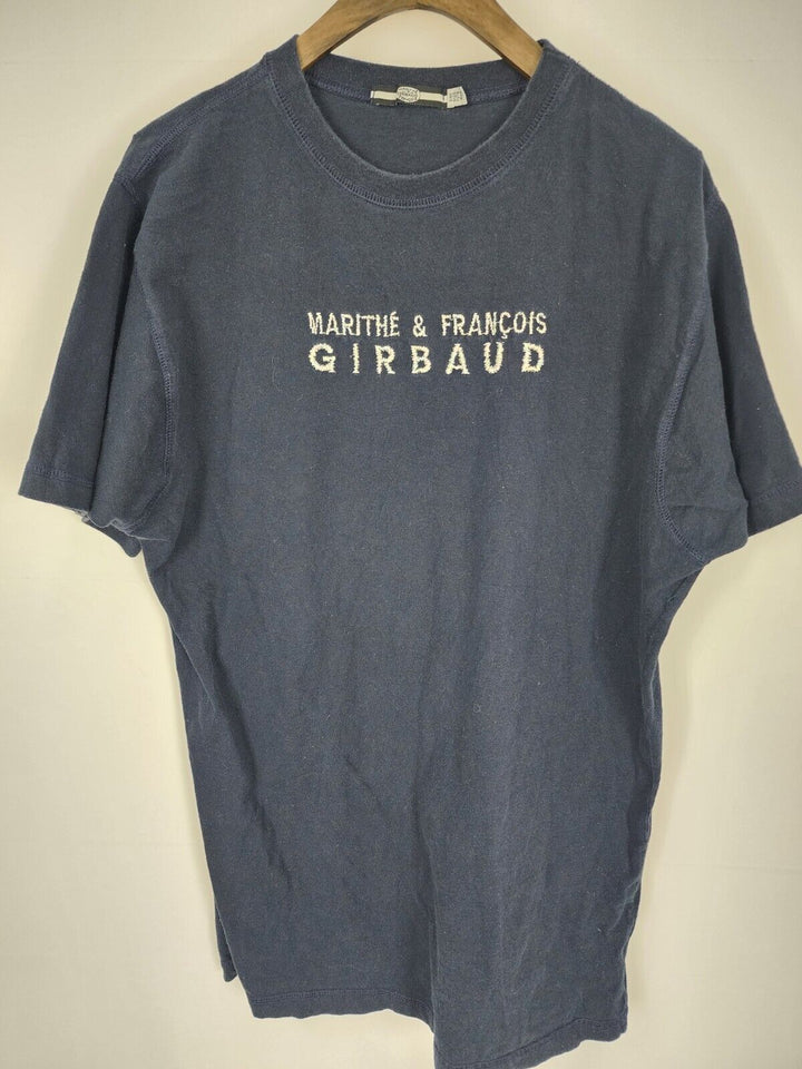 Vintage Marithé François Girbaud Navy Blue T-shirt Size L