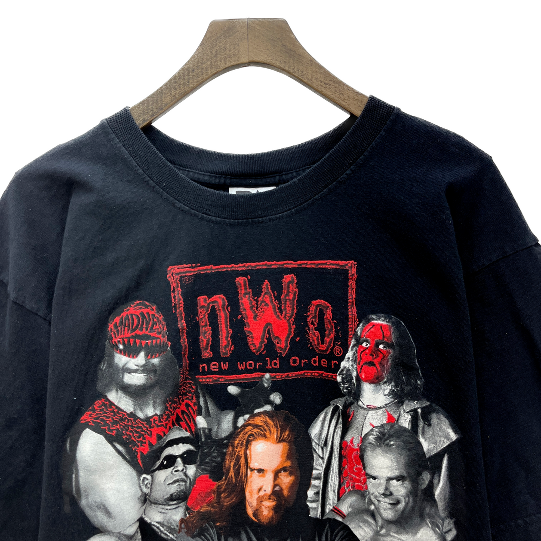 1998 WWF New World Order Run With The Pack Vintage T-shirt Size L Wrestling