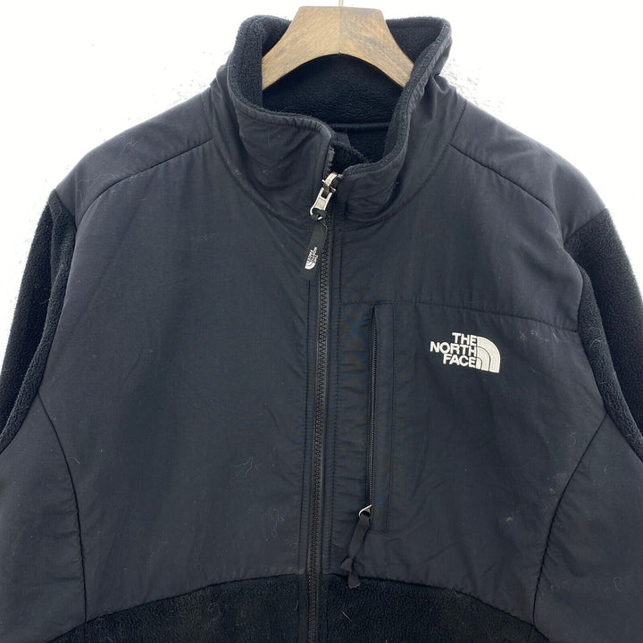 Vintage The North Face Full Zip Black Fleece Jacket Size L