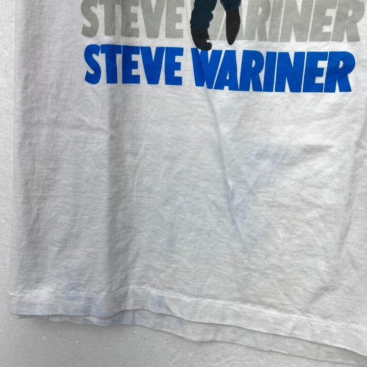 Vintage Steve Wariner 92 Country Gold White T-shirt Size XL