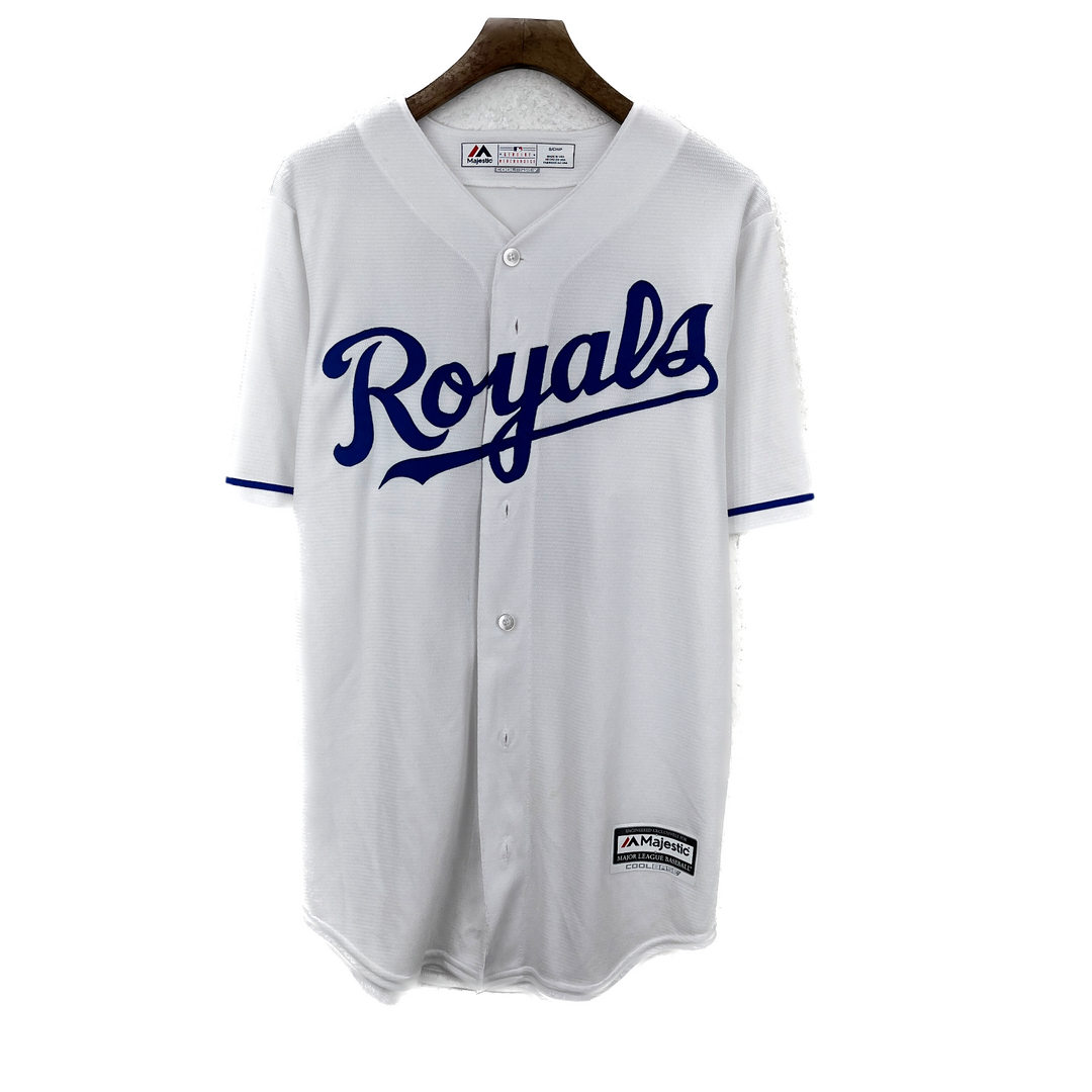 Vintage Kansas City Royals Gordon #4 MLB White Jersey Size S