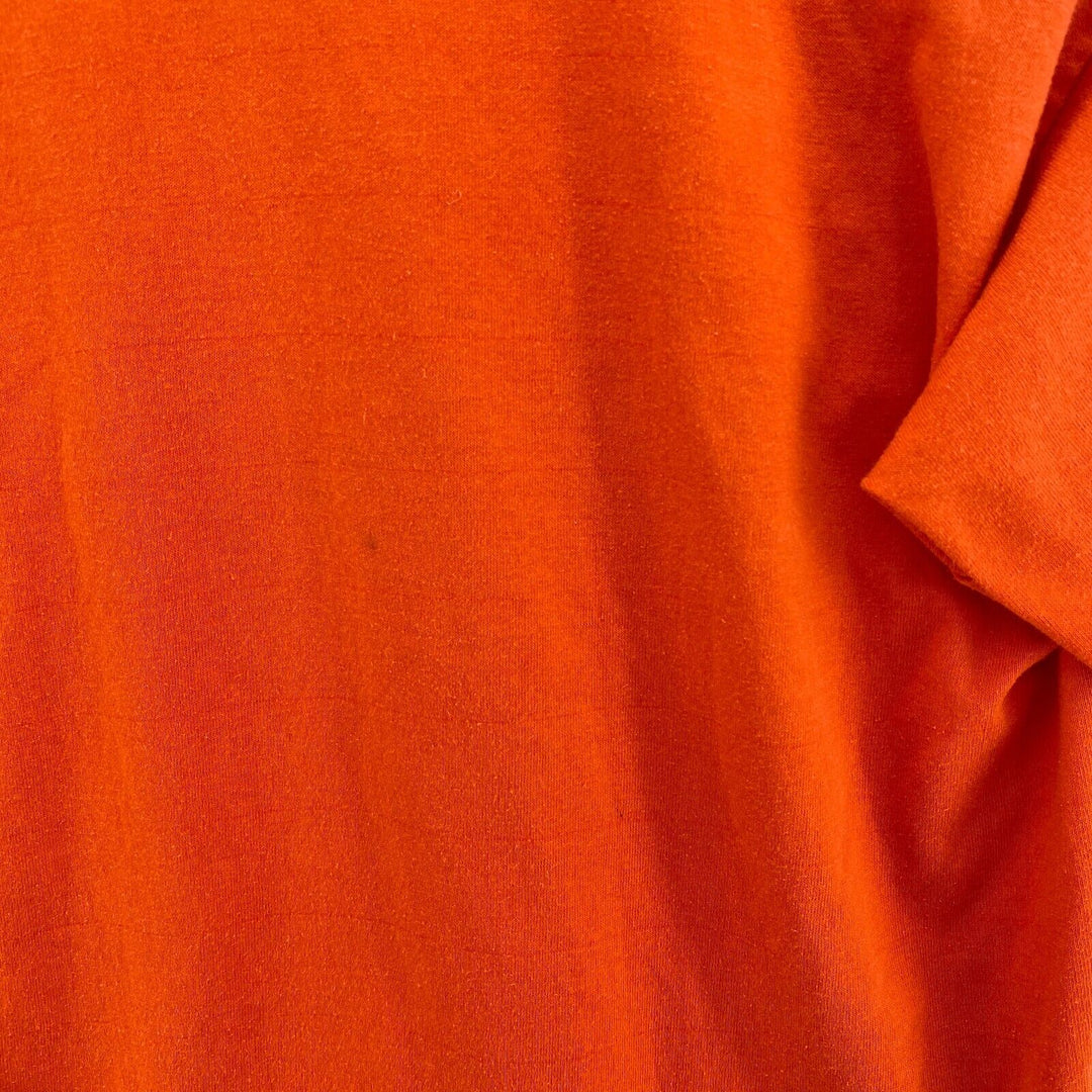 Vintage Cleveland Football Orange T-shirt Size M Single Stitch Kids