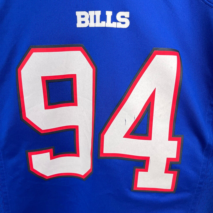 Vintage Nike Buffalo Bills NFL #94 Mario Williams Blue Jersey Size S