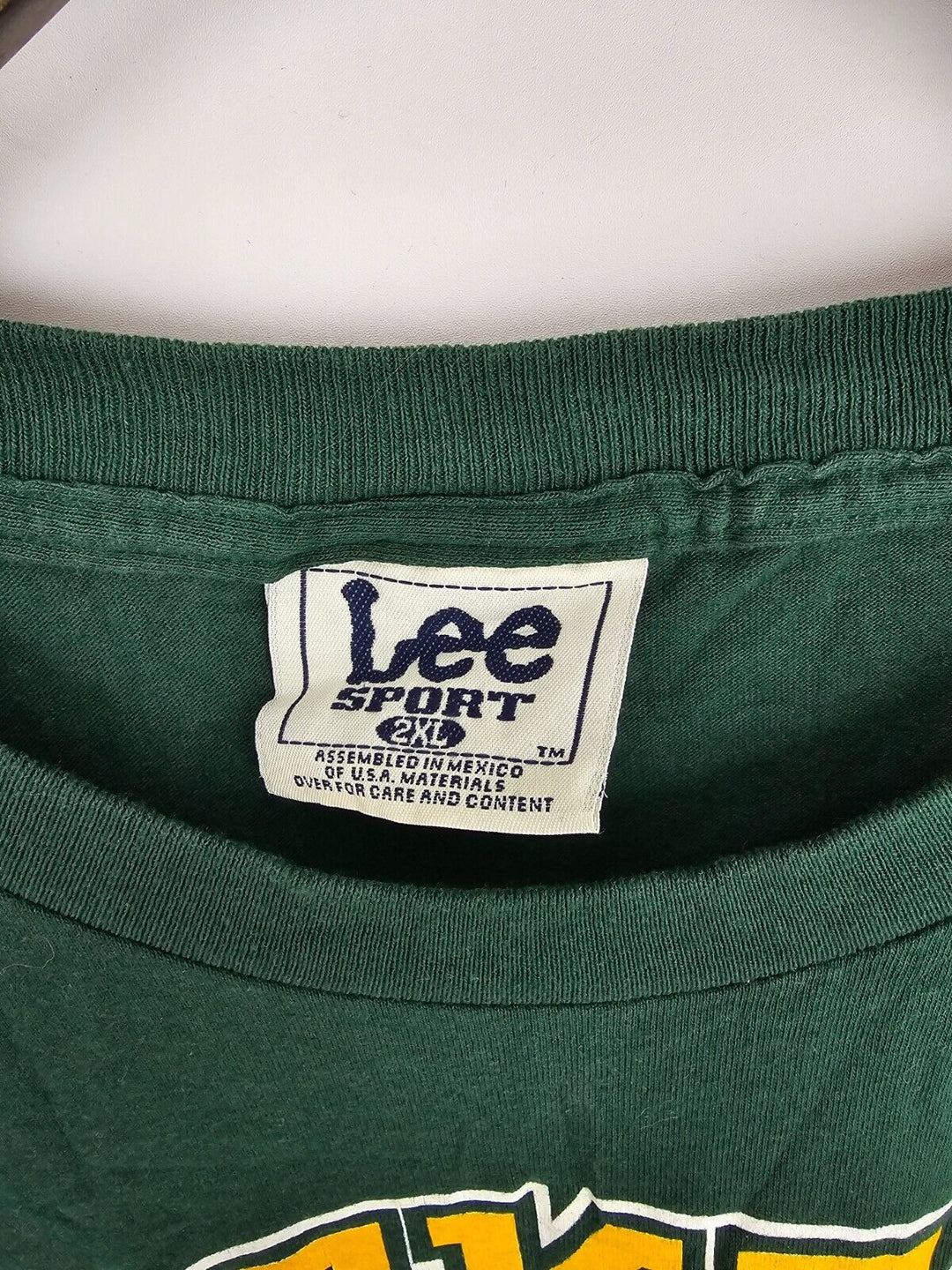 Lee Sport Vtg Green Bay Packer 1998 Super Bowl Sweater Size 2XL Men's 90s