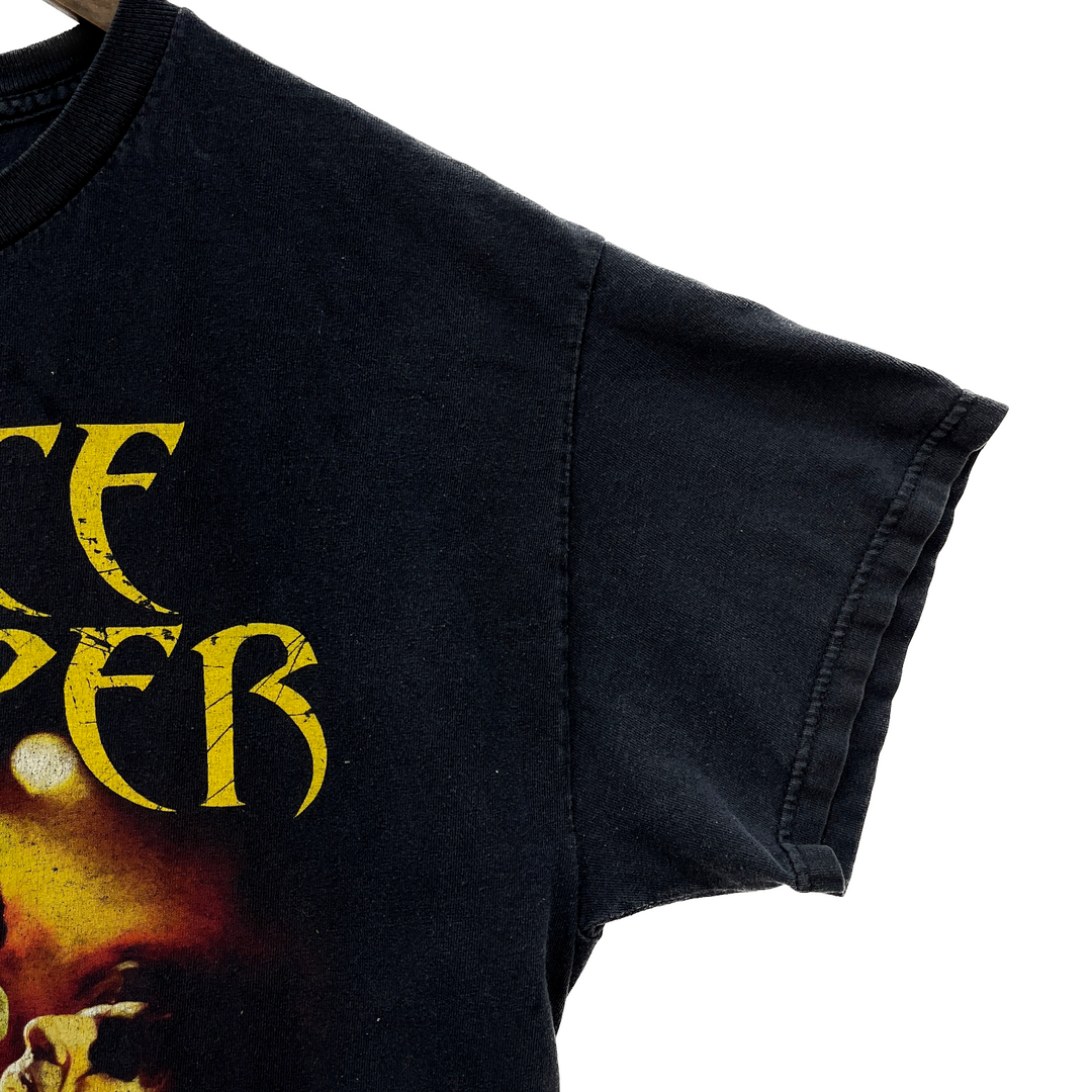 Vintage Alice Cooper 2004Snake Nightmare Black T-shirt Size L