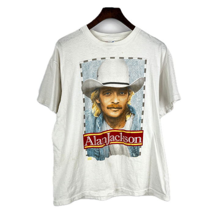 Vintage - Alan Jackson A Lot About Living And A Little About Love T-Shirt 1990s